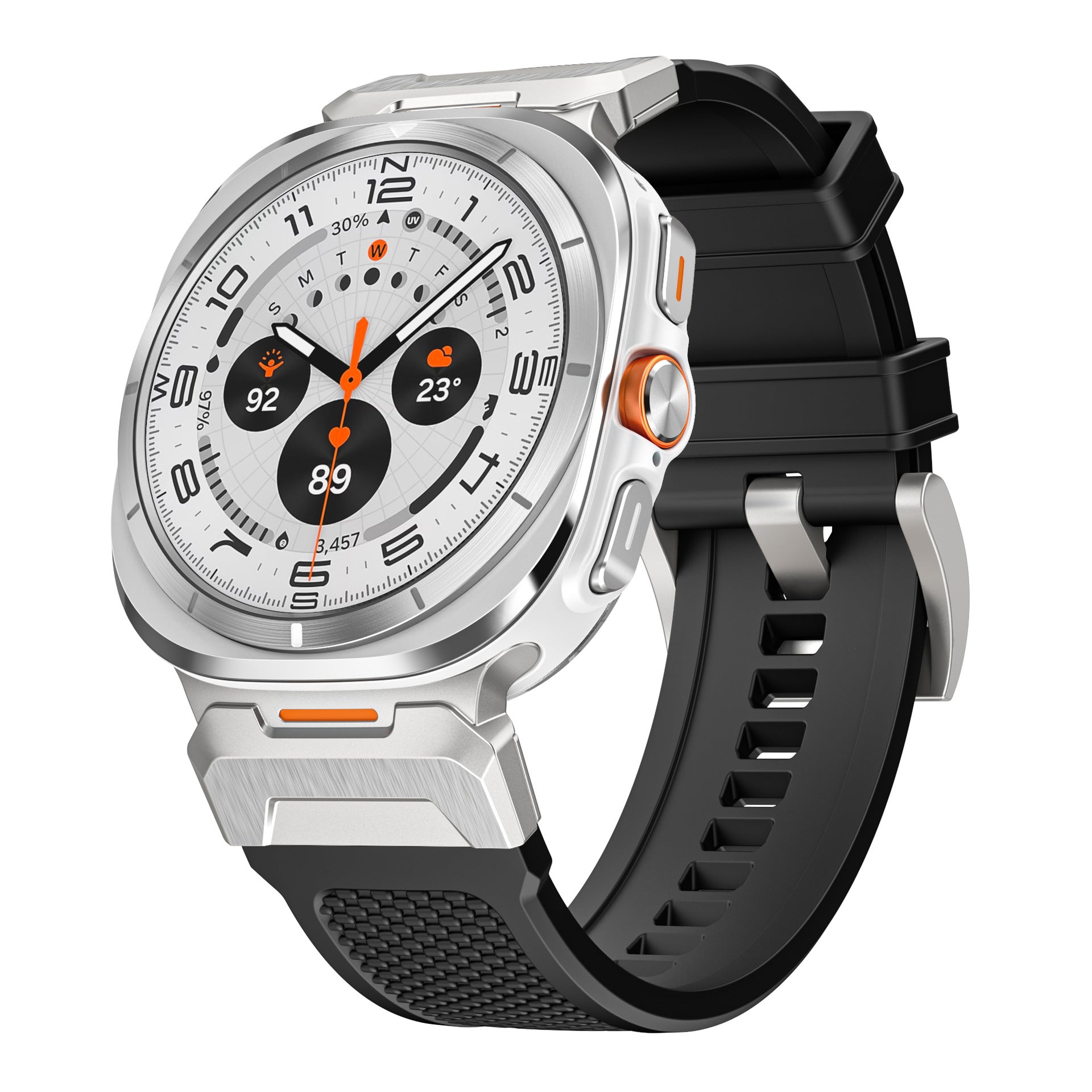 Enginery FKM Rubber Strap For 47mm Samsung Galaxy Watch Ultra