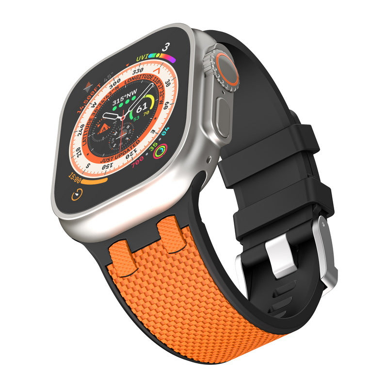 FiberGrip Rubber Strap For Apple Watch Ultra 3-1 / 46mm / 45mm / 44mm
