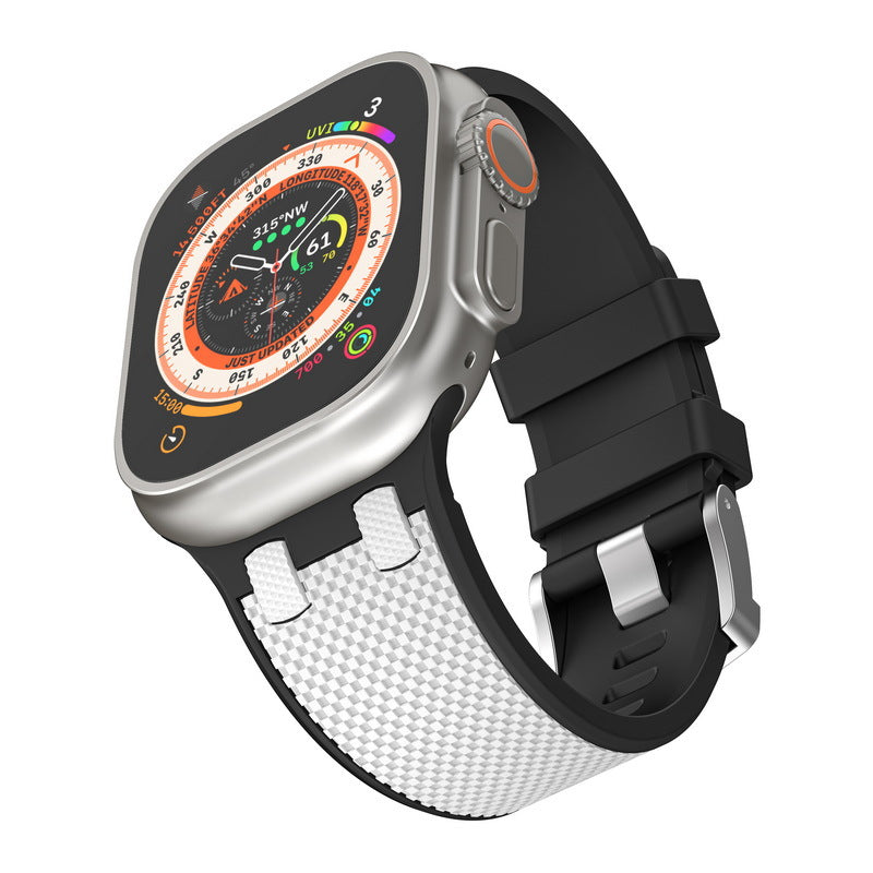 FiberGrip Rubber Strap For Apple Watch Ultra 3-1 / 46mm / 45mm / 44mm