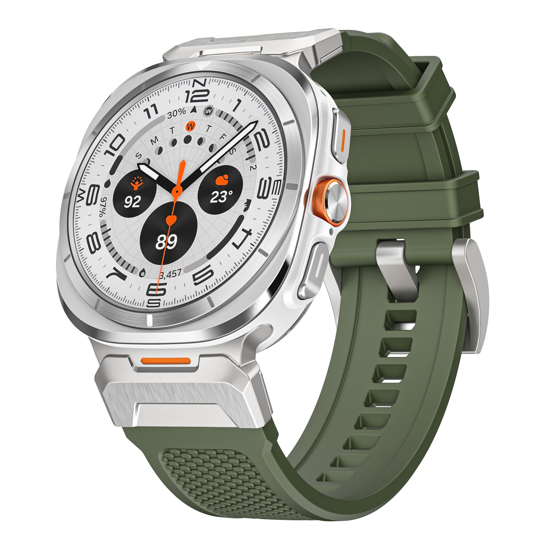 Enginery FKM Rubber Strap For 47mm Samsung Galaxy Watch Ultra