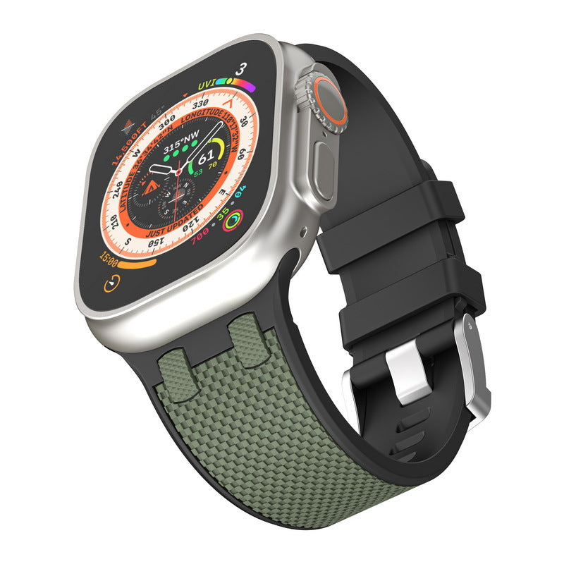 FiberGrip Rubber Strap For Apple Watch Ultra 3-1 / 46mm / 45mm / 44mm