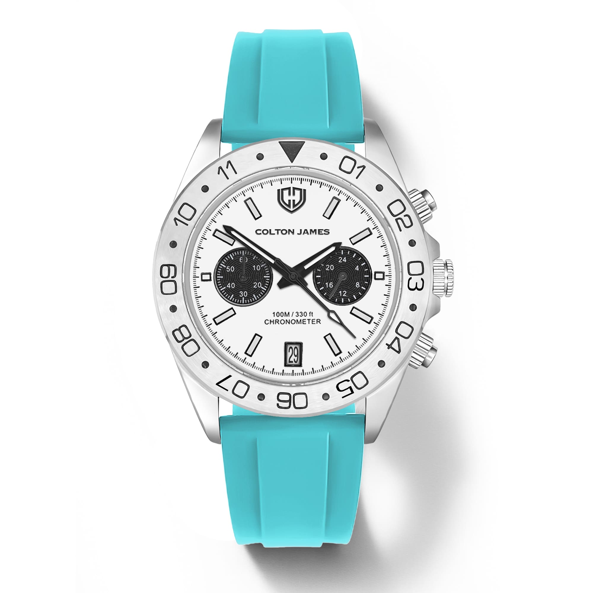 Paladin Mens Chronograph Watch - Ghost White