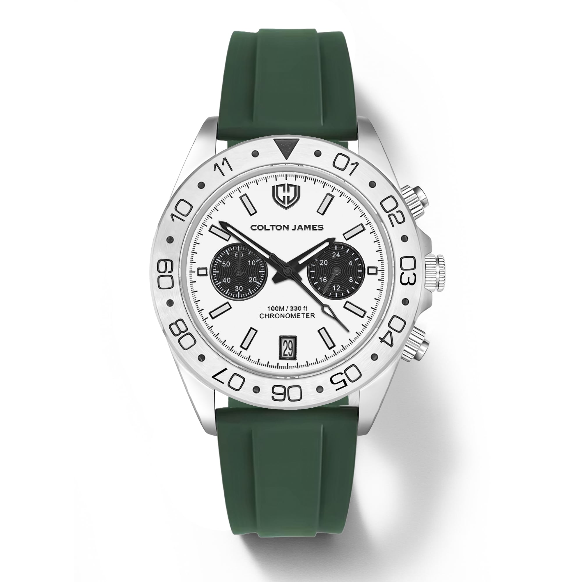 Paladin Mens Chronograph Watch - Ghost White