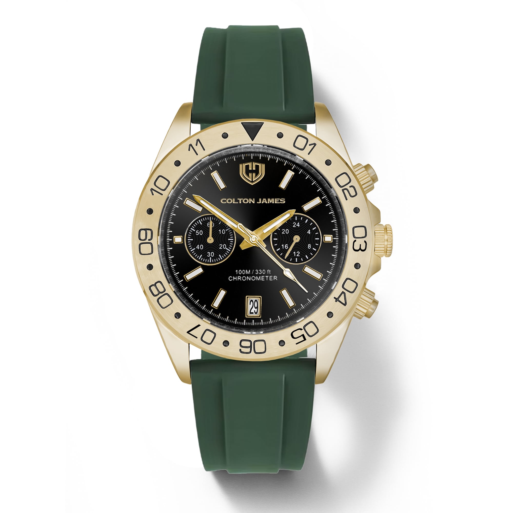 Paladin Mens Chronograph Watch - Regal Gold