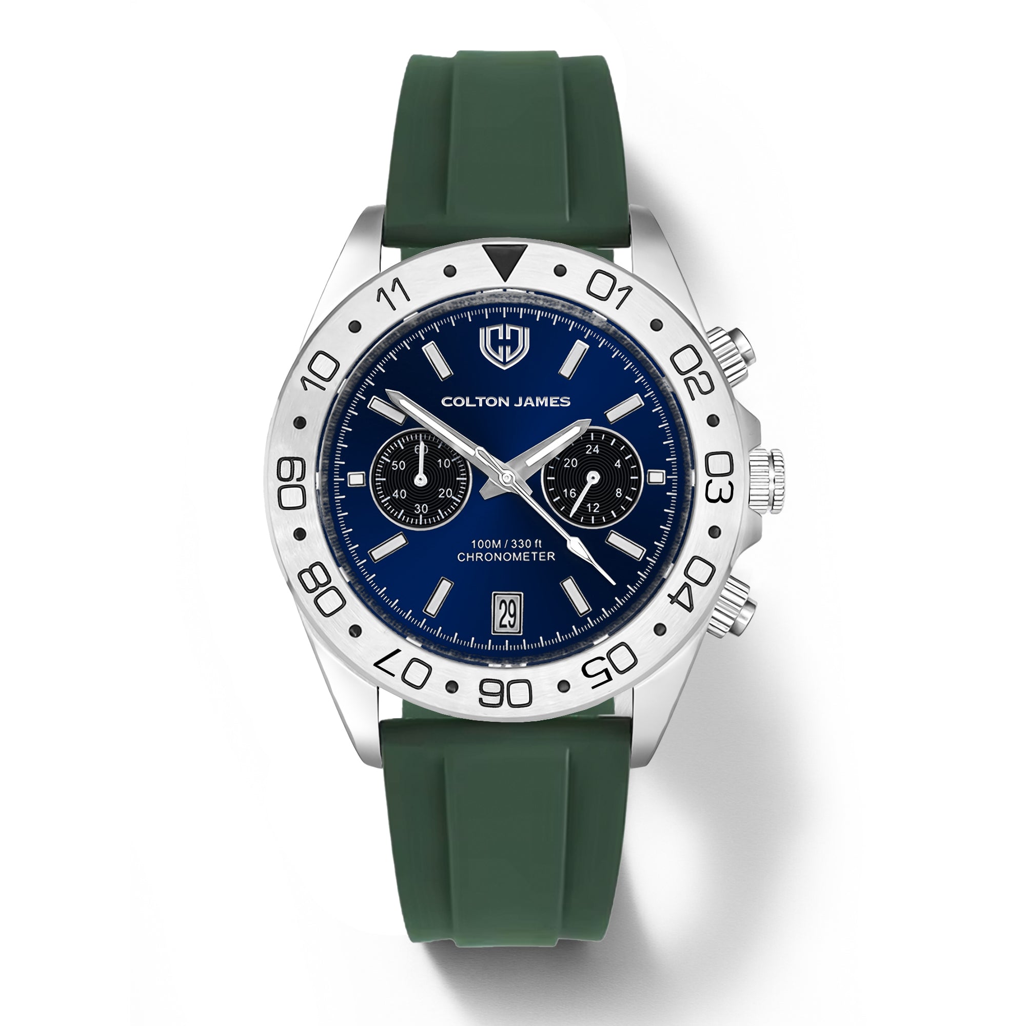Paladin Mens Chronograph Watch - Silver Royal
