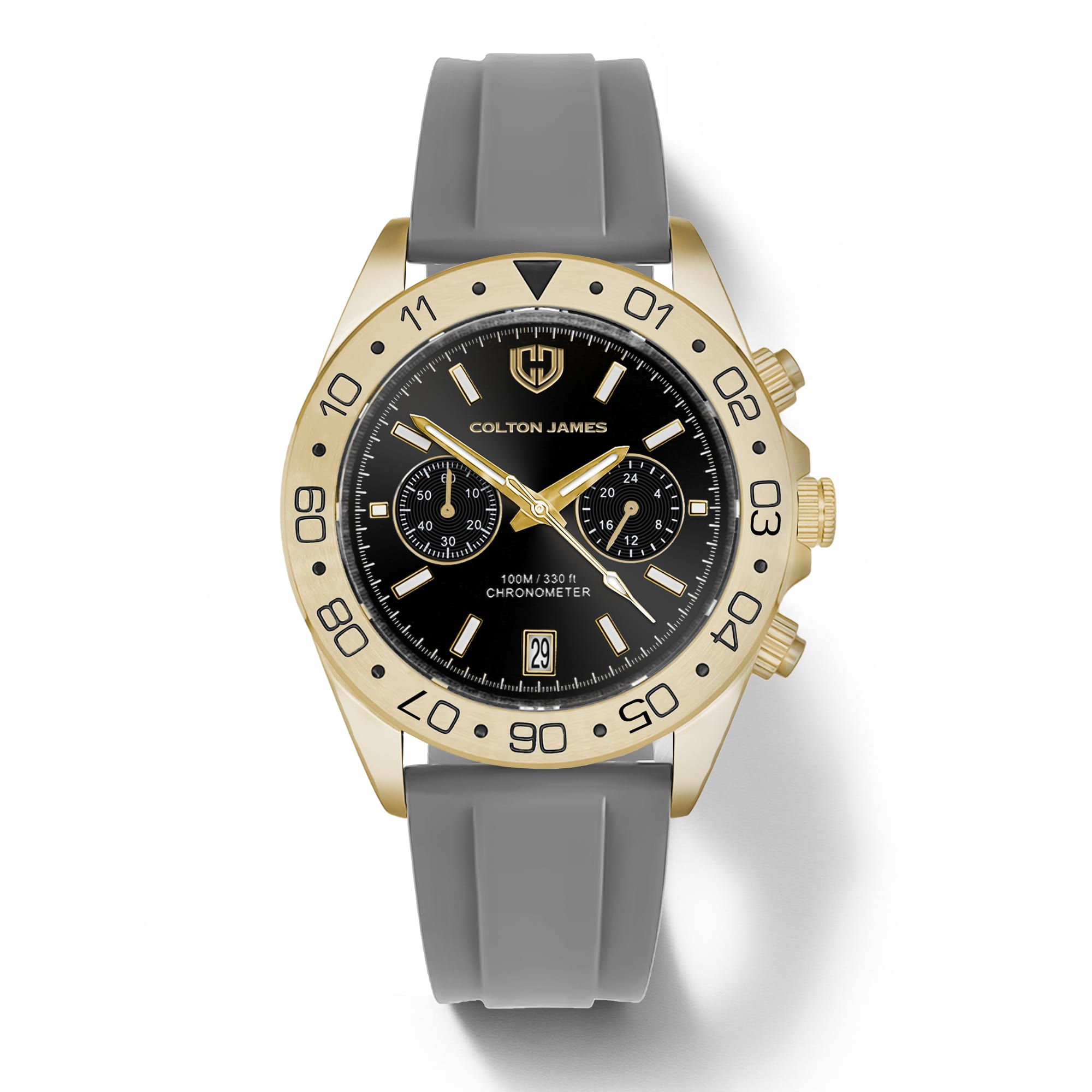 Paladin Mens Chronograph Watch - Regal Gold