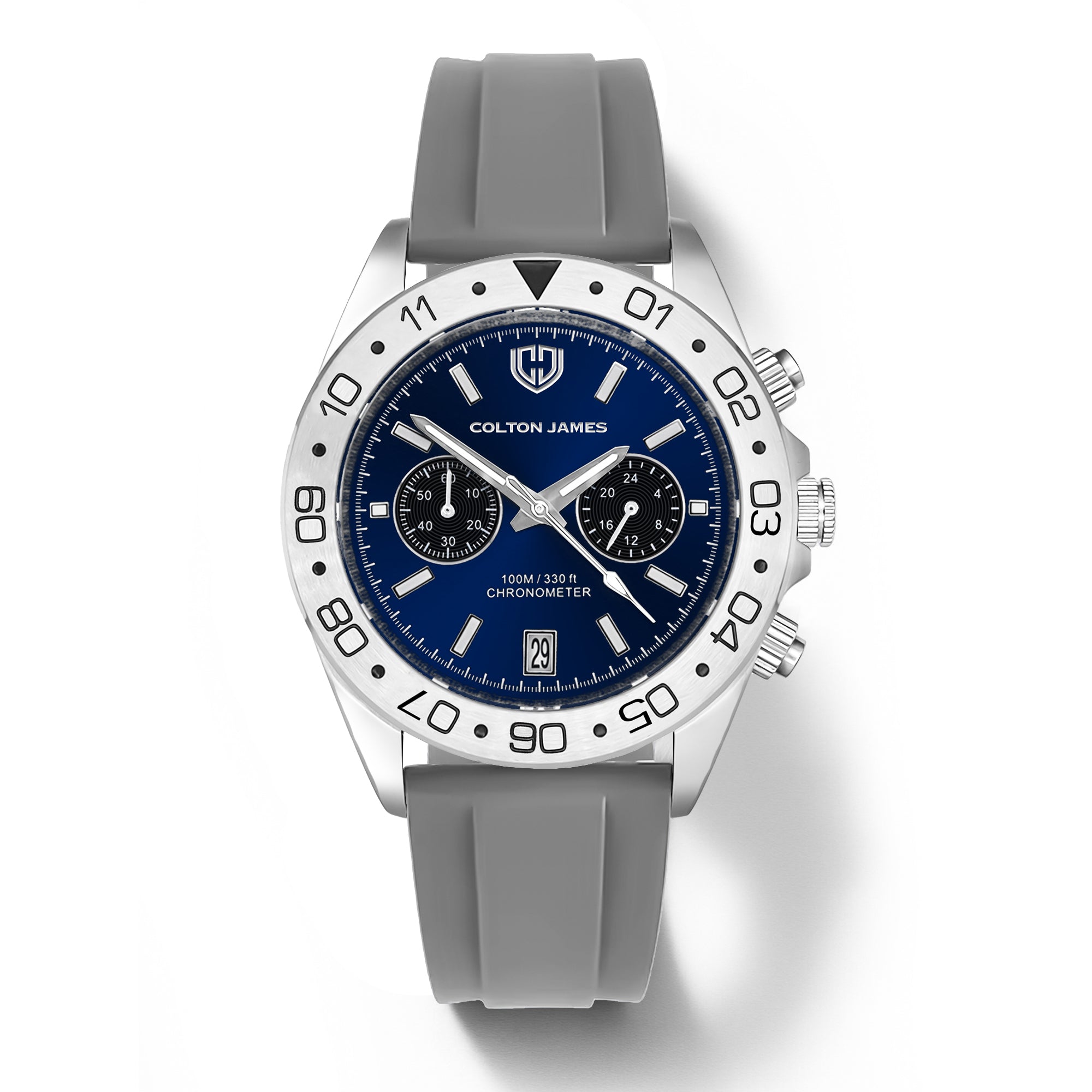 Paladin Mens Chronograph Watch - Silver Royal