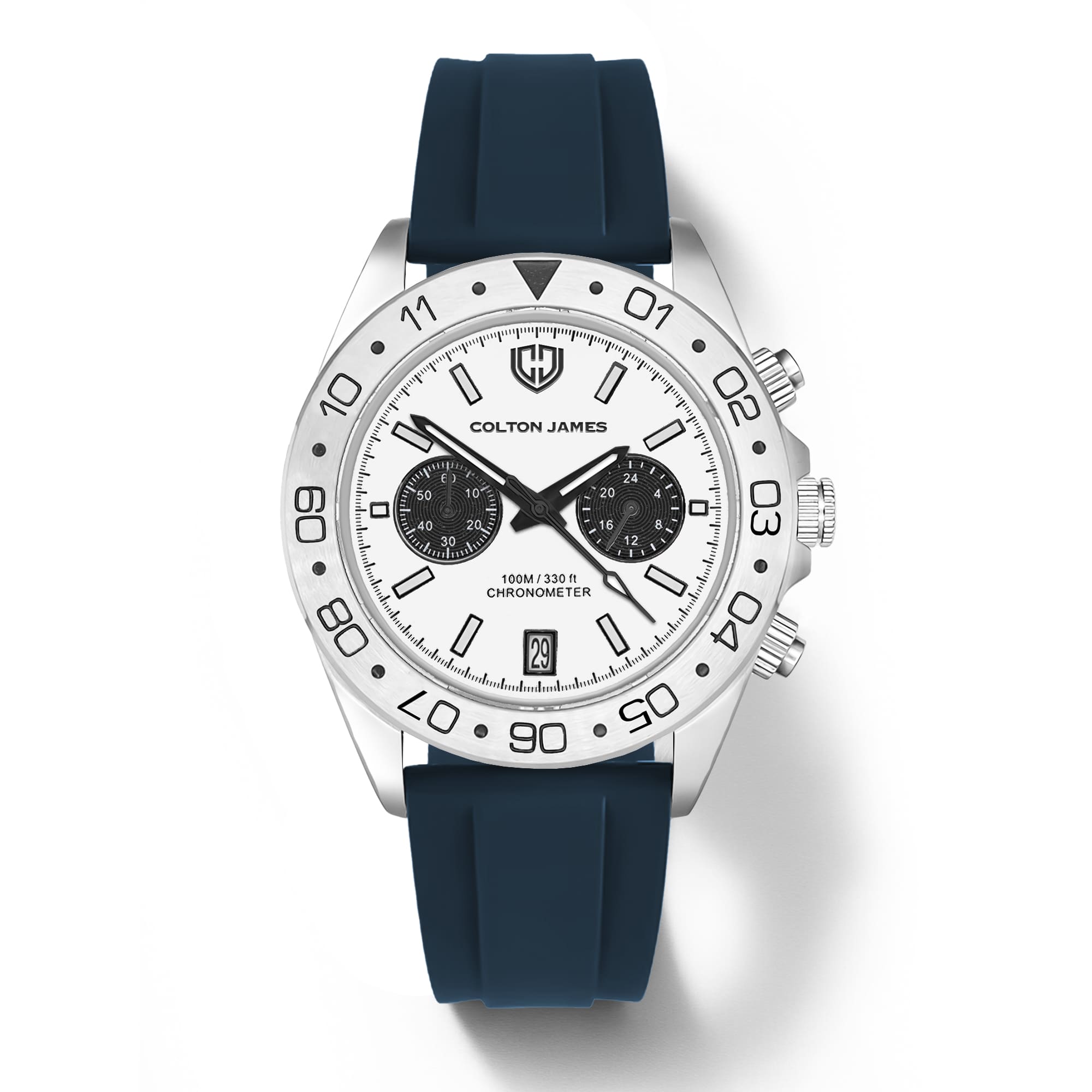 Paladin Mens Chronograph Watch - Ghost White