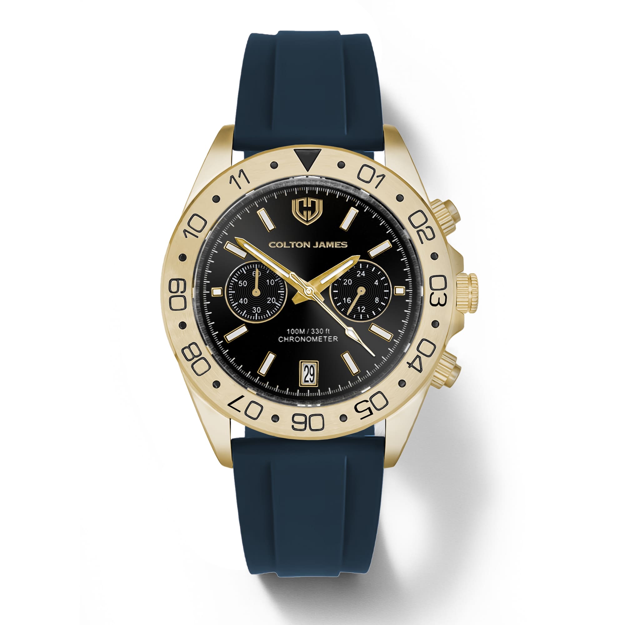 Paladin Mens Chronograph Watch - Regal Gold