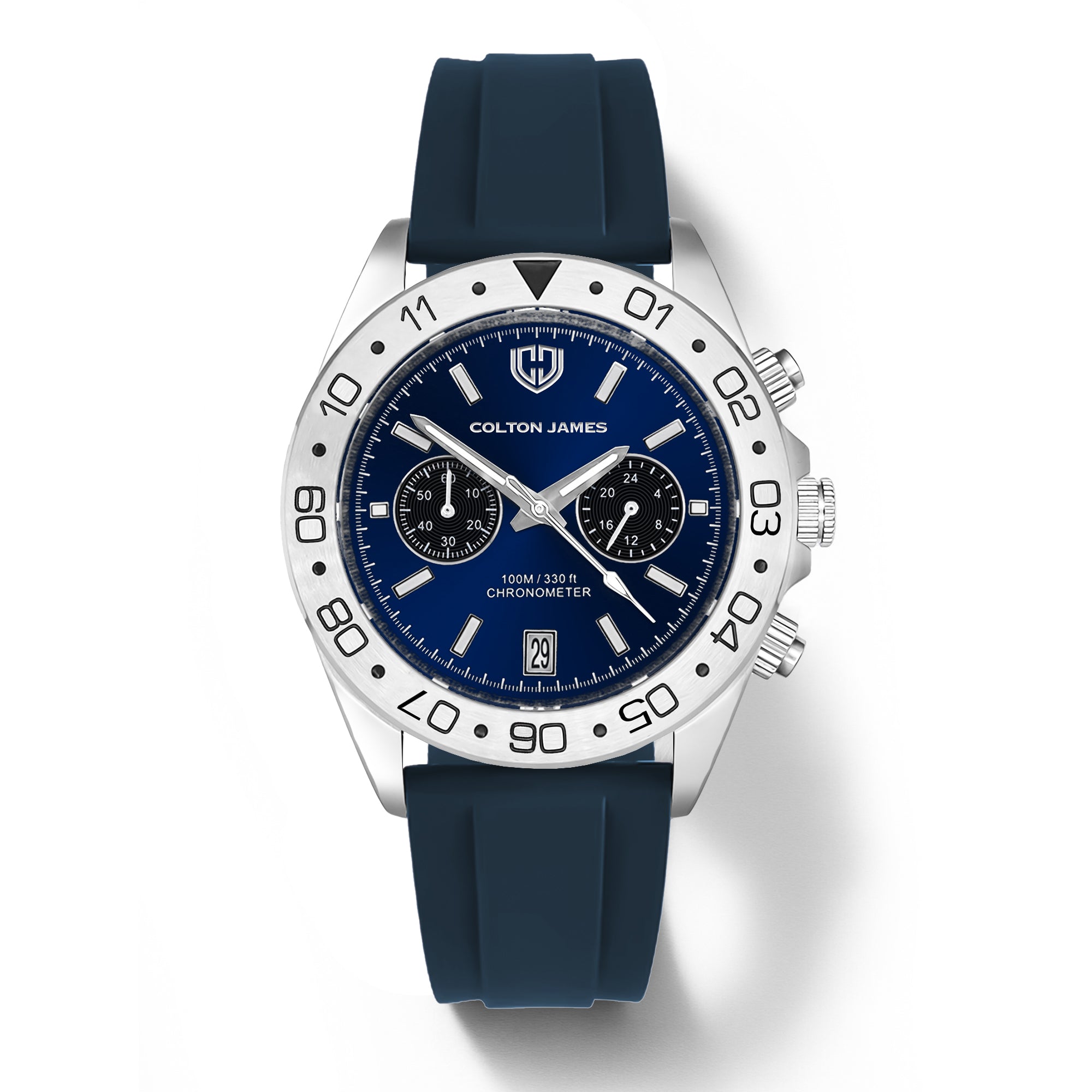Paladin Mens Chronograph Watch - Silver Royal