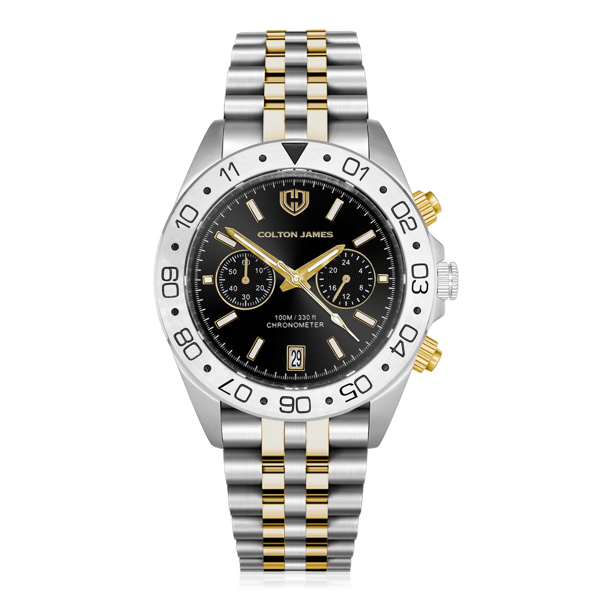 Paladin Mens Chronograph Watch - Olympic Silver