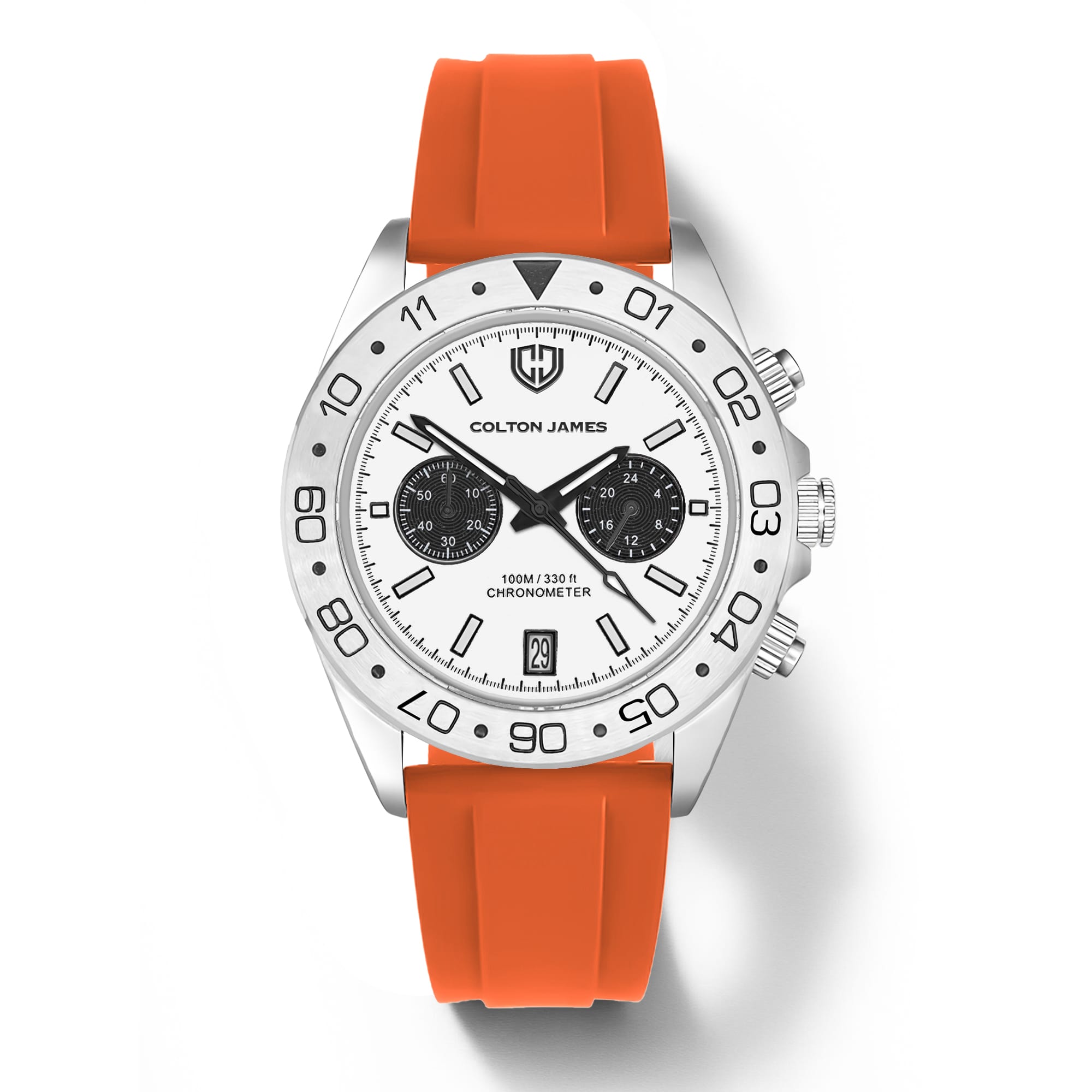 Paladin Mens Chronograph Watch - Ghost White