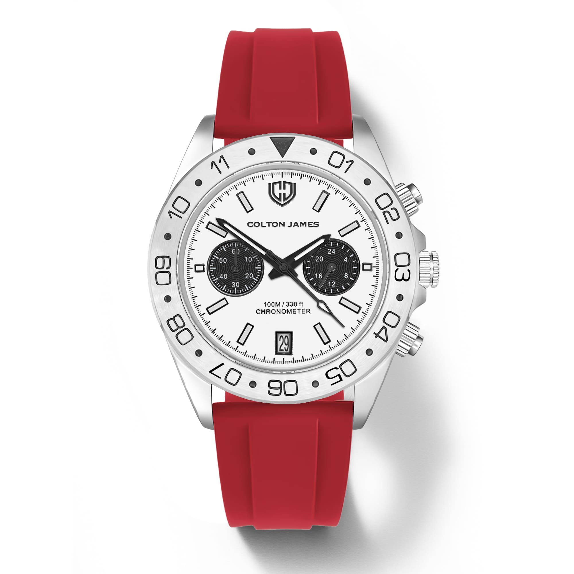 Paladin Mens Chronograph Watch - Ghost White
