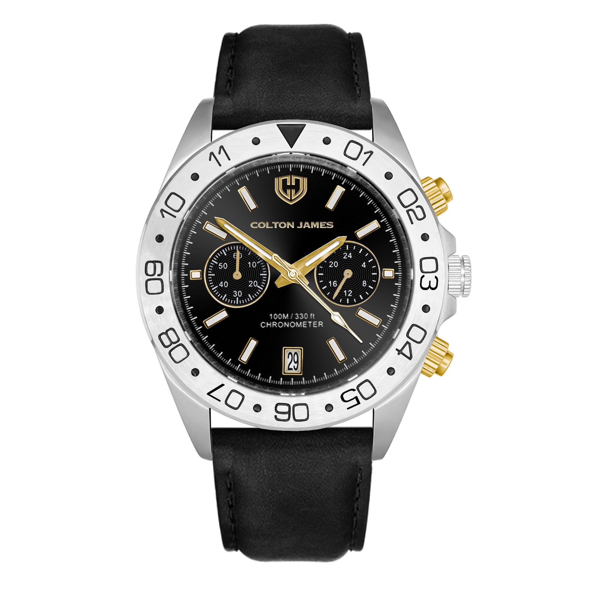 Paladin Mens Chronograph Watch - Olympic Silver