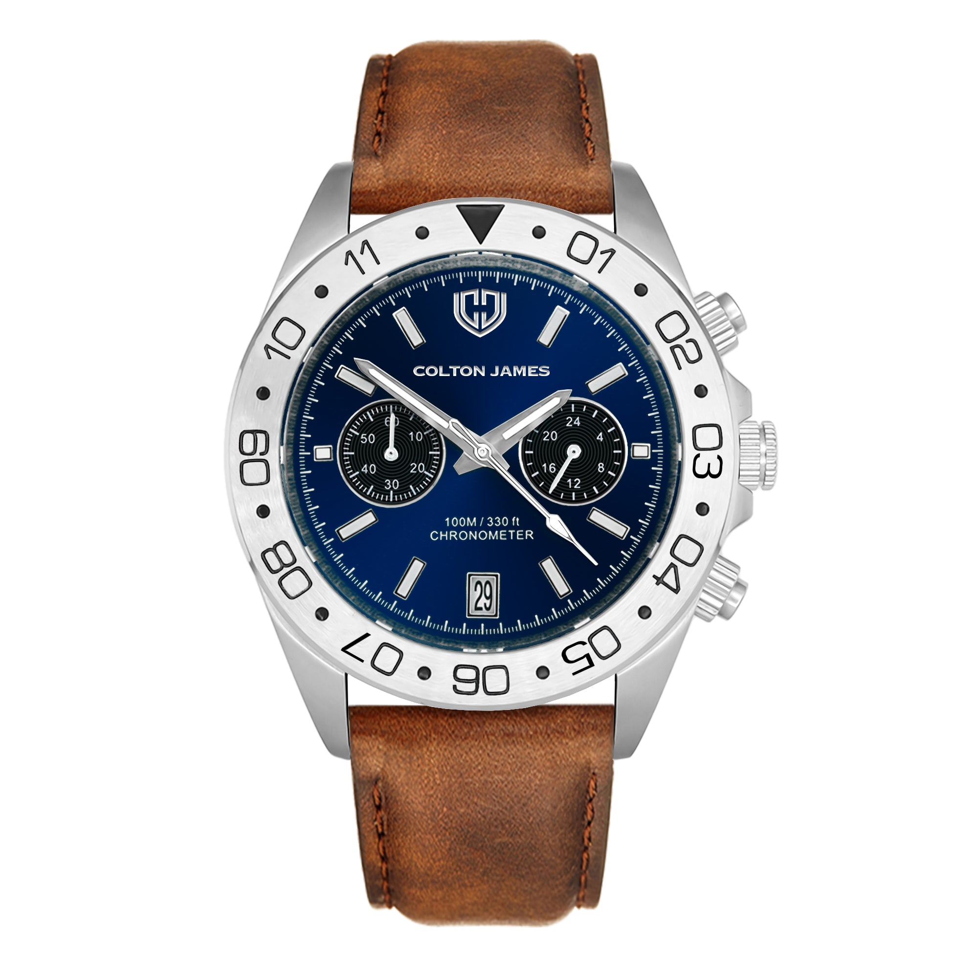 Paladin Mens Chronograph Watch - Silver Royal