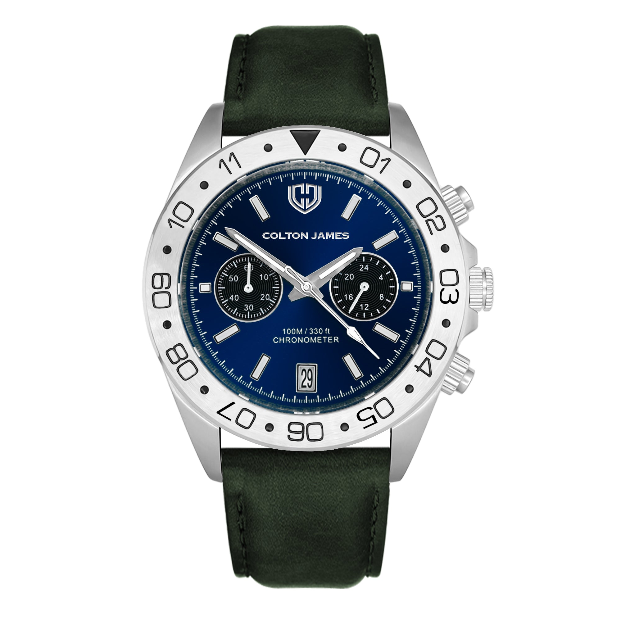 Paladin Mens Chronograph Watch - Silver Royal