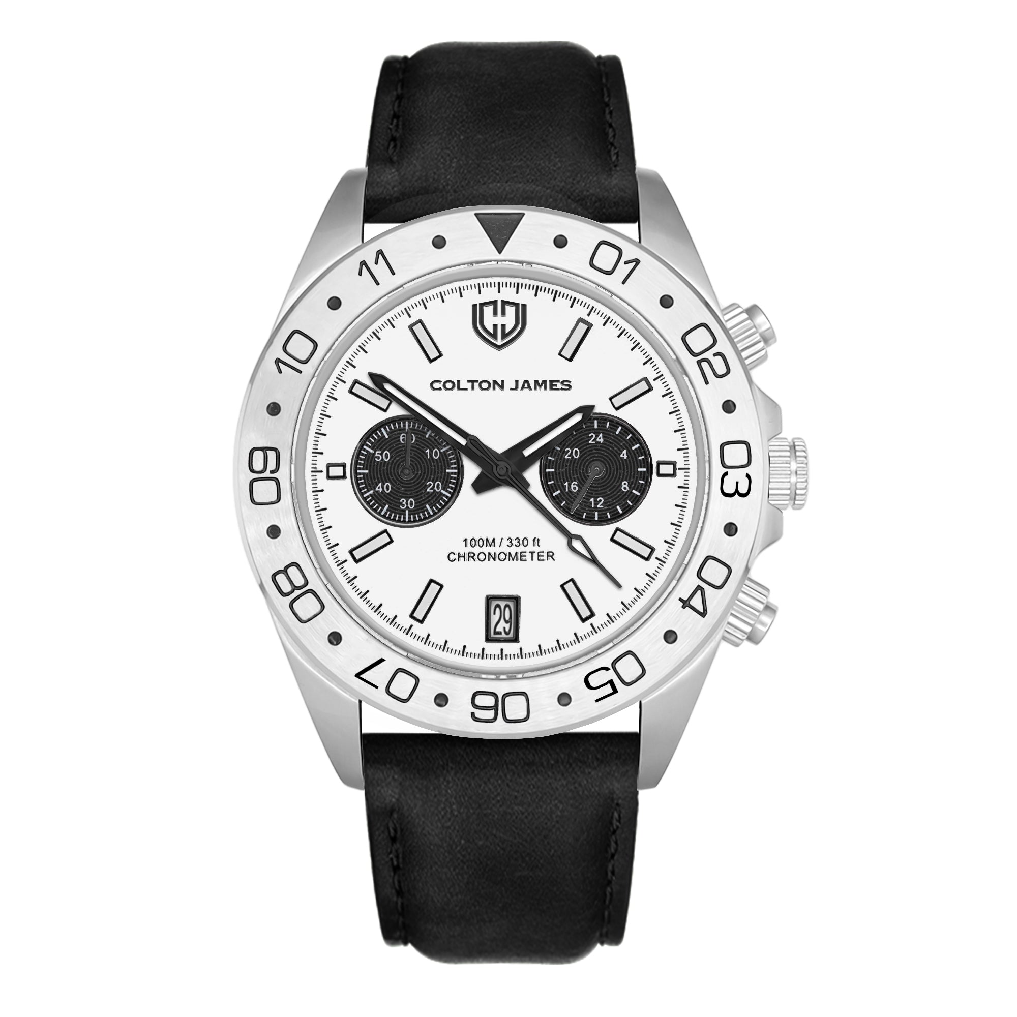 Paladin Mens Chronograph Watch - Ghost White