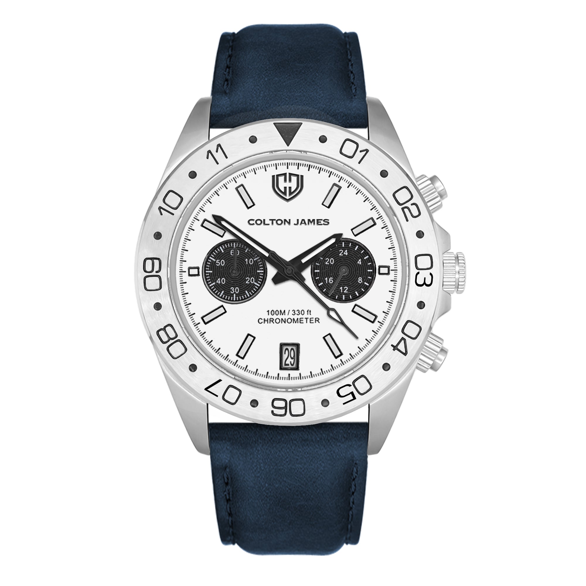 Paladin Mens Chronograph Watch - Ghost White