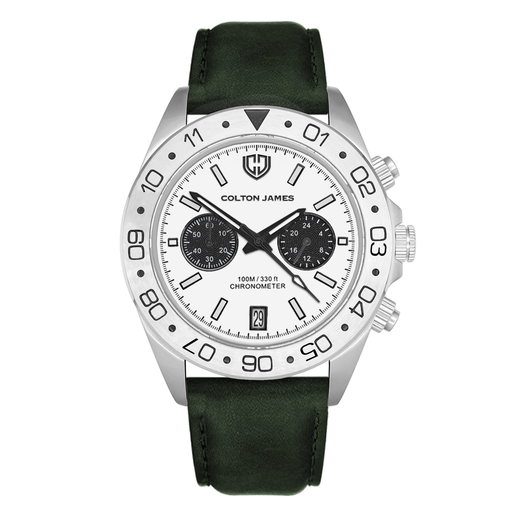 Paladin Mens Chronograph Watch - Ghost White