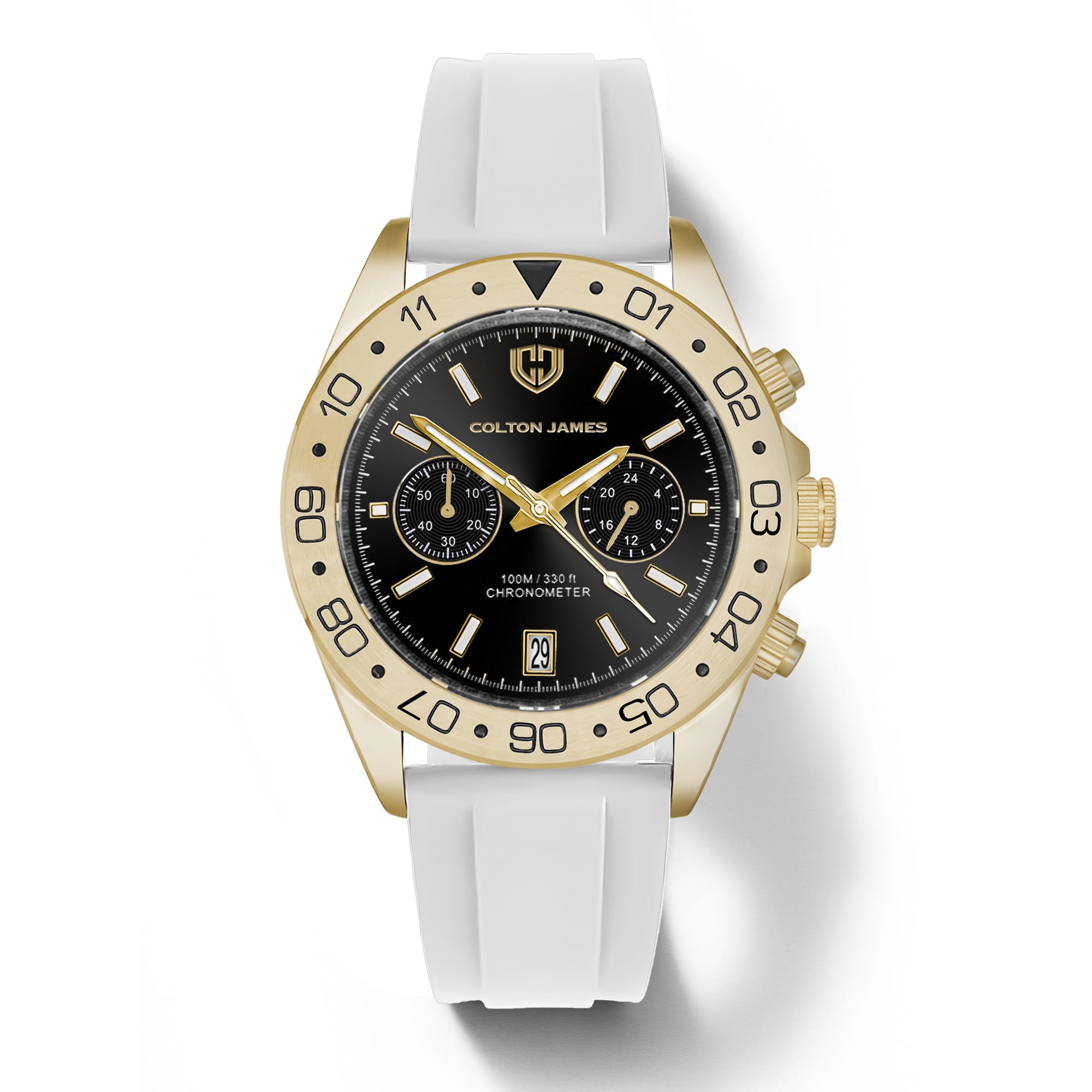 Paladin Mens Chronograph Watch - Regal Gold