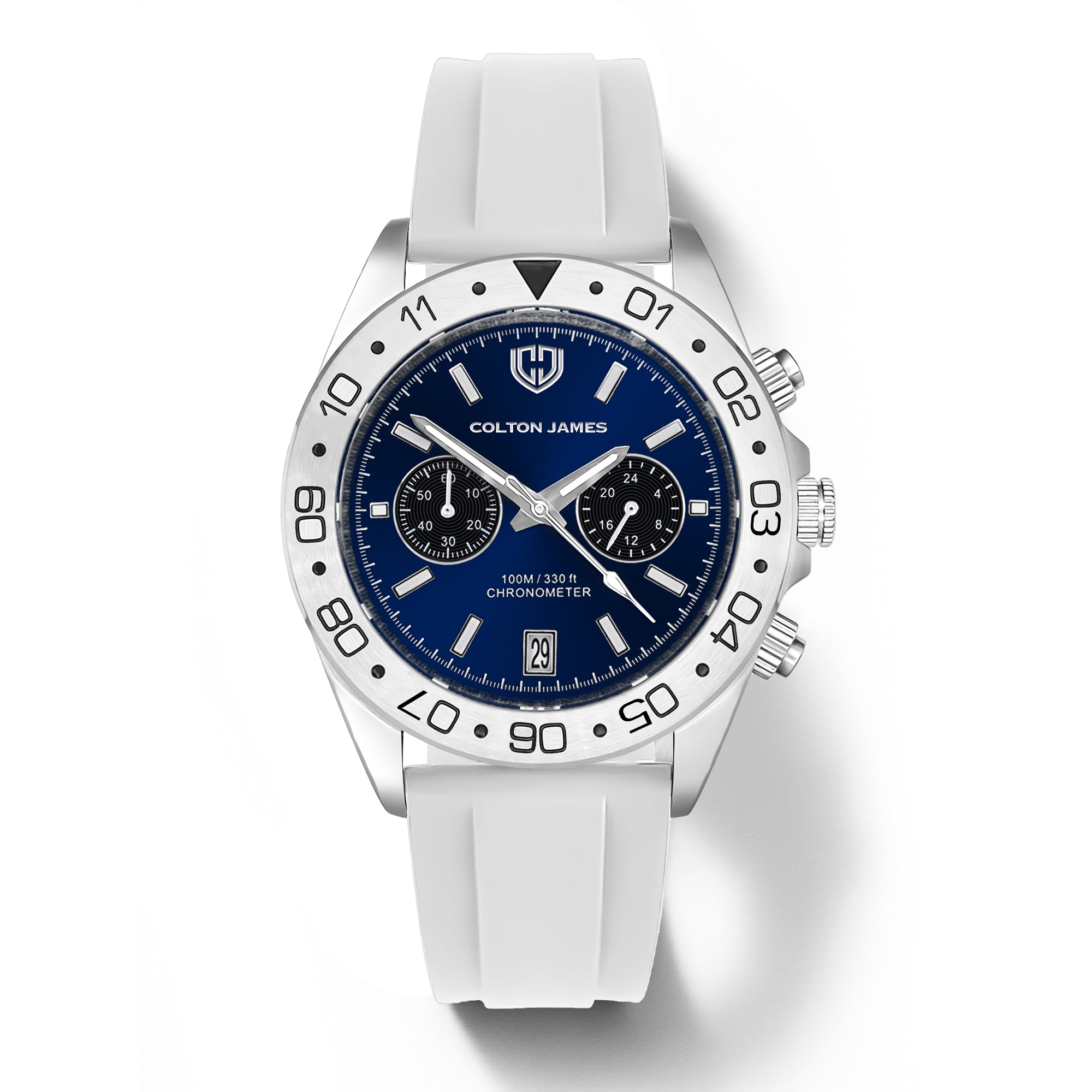 Paladin Mens Chronograph Watch - Silver Royal