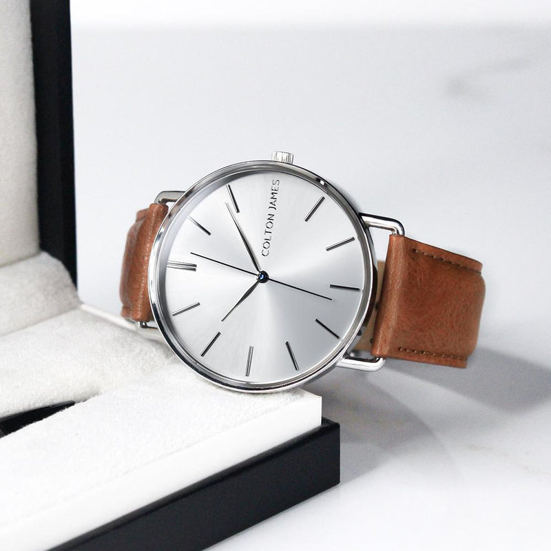 Arctic Silver Classic Mens Watch