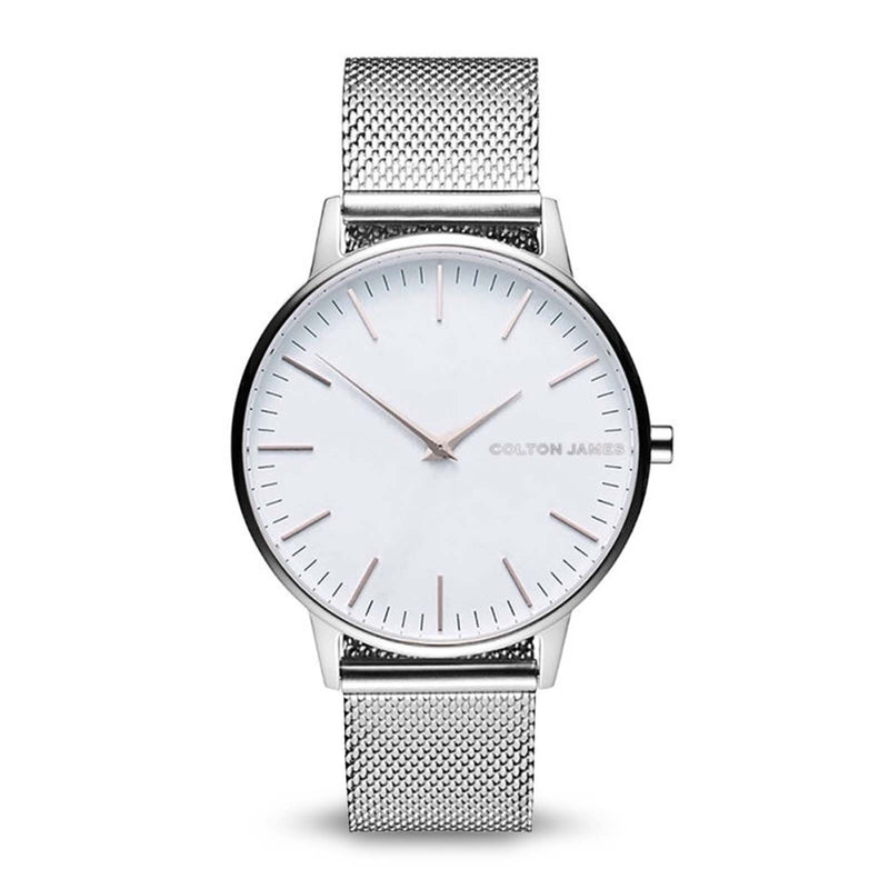 32mm Paragon Womens Classic Watch - Silver / White