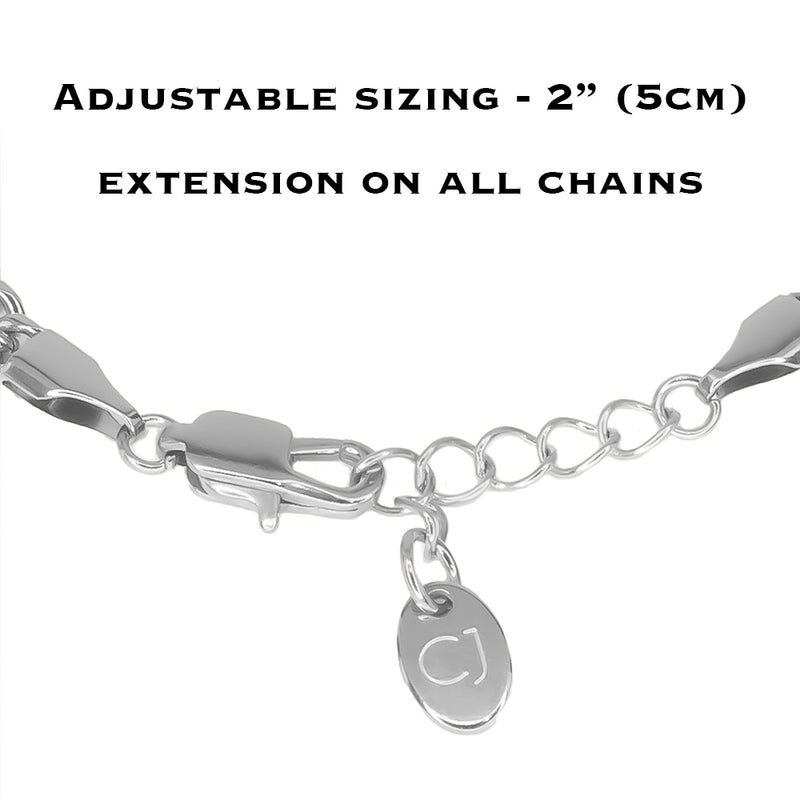 Womens 2mm Rope Chain