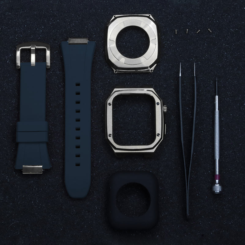MVP Apple Watch Upgrade Kit - Series 8 / 7 - Silver