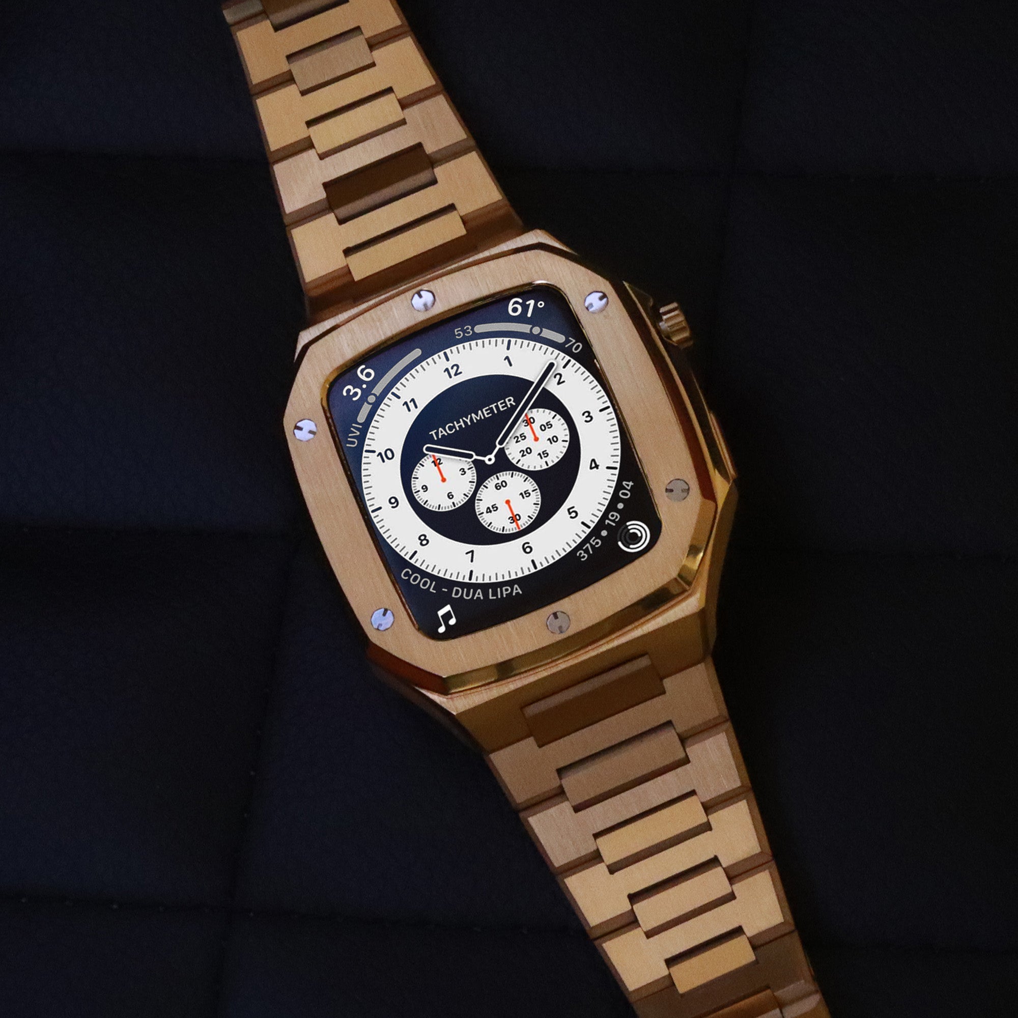 moca141　AppleWatch4 GPS 40mm ゴールドアルミ Apple Watch Series 4 (GPS + Cellular) 40mm Gold Aluminum Case with