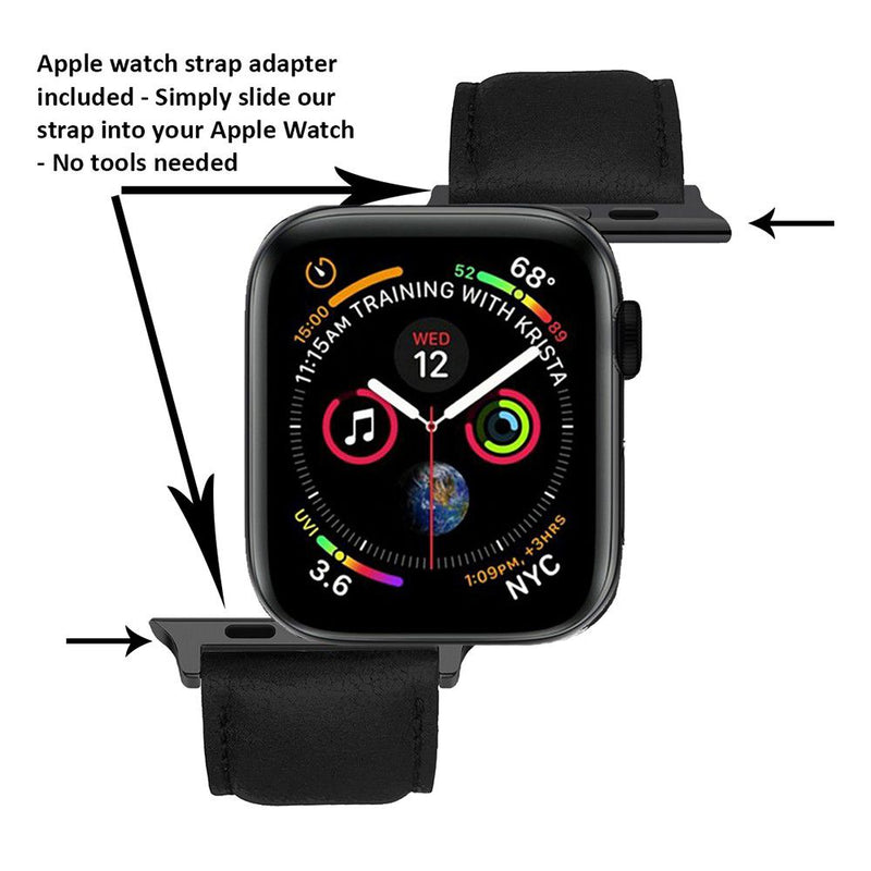 Nylon Apple Watch Strap - Grey DaLuca